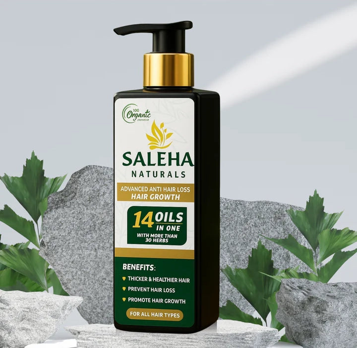 Hair Growth Oil | 100 % Organic Hair Growth Solution – Thicker, Stronger , Anti Hair Loss & Healthier Hair